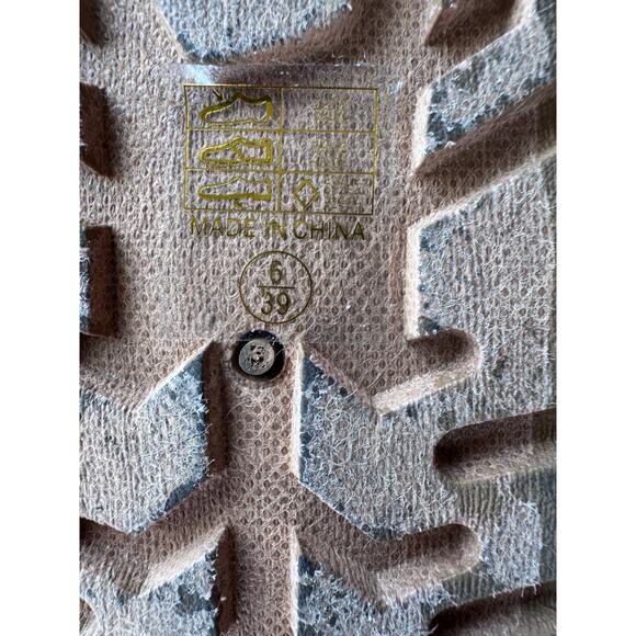 Women's Brown Faux Fur Lined Winter Boots - Size 6 - Picture 3 of 7